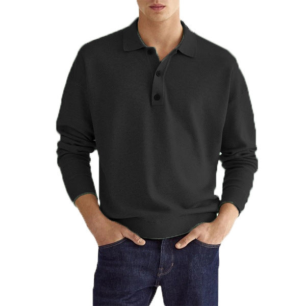 Ricardo® | Refined long-sleeved polo shirt