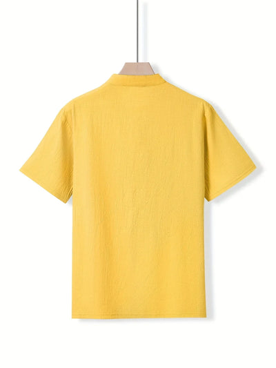 Nigel | Casual short-sleeved button-down shirt