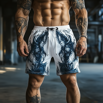Vaughn | Men'S Summer Fashion Street Print Casual Shorts
