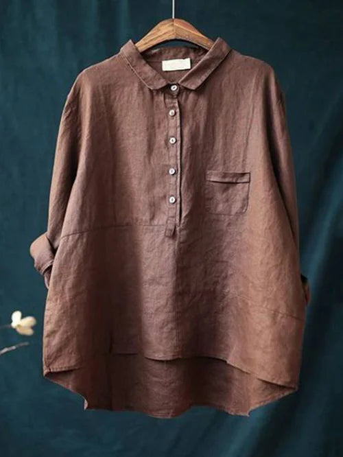 Ricardo® | Long-sleeved shirt with front pocket and buttons