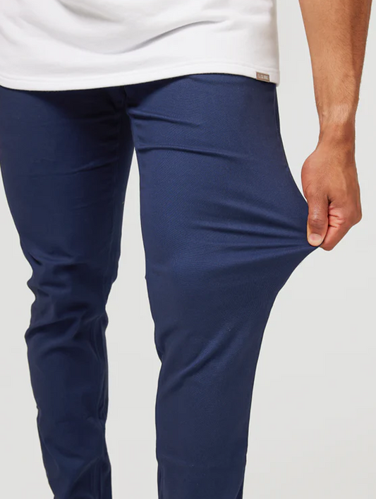 Felipe® | Blue Slim Fit Trousers