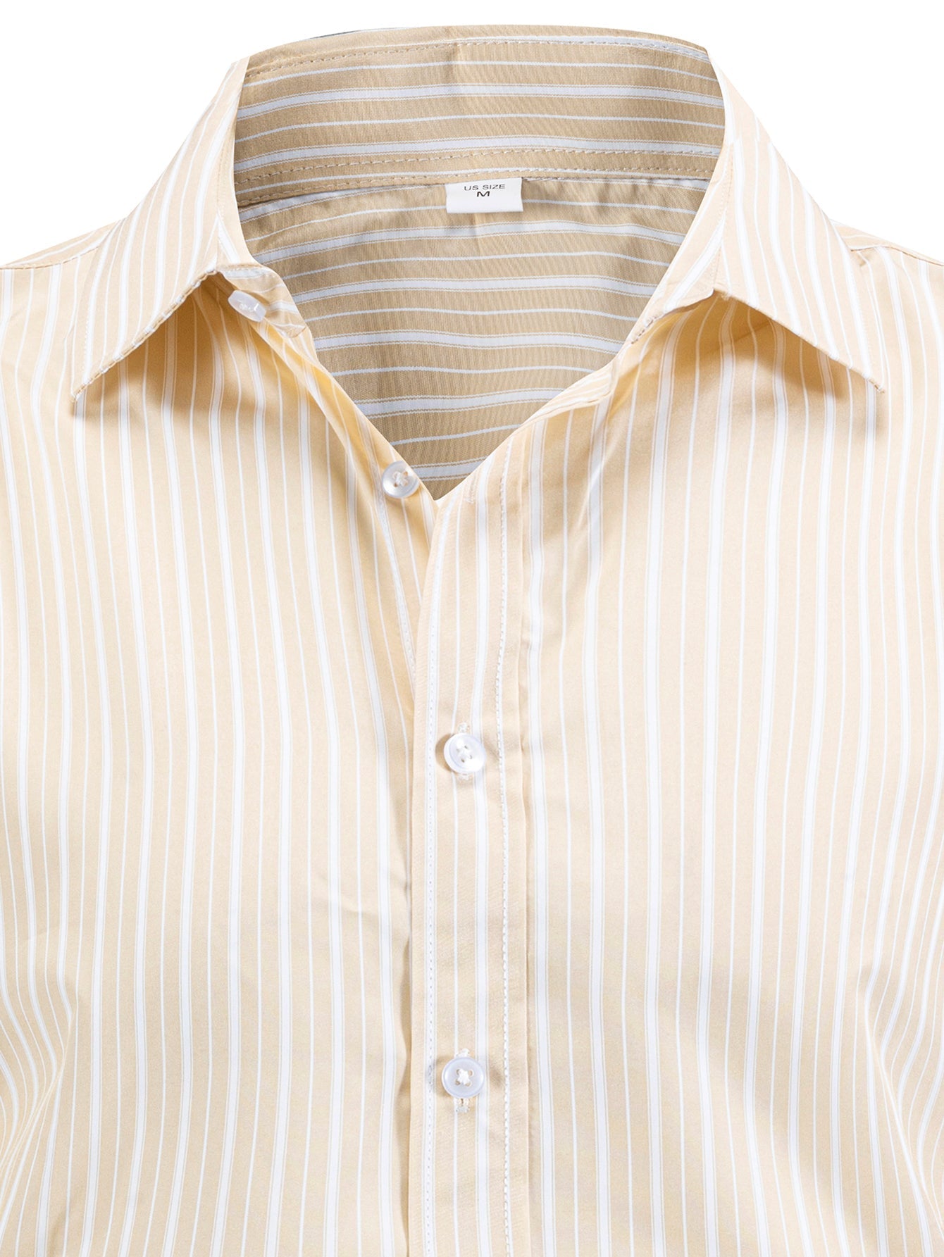 Ladislao® | Long Sleeve Stripe Button Up Shirt
