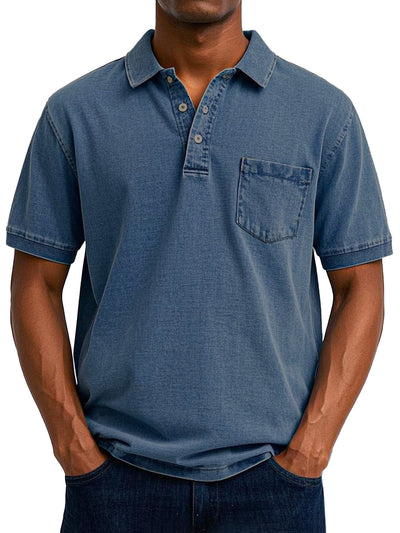 Anakin | Men's Vintage Casual Polo Shirt