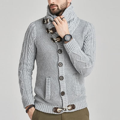 Griffin® | Cardigan With Toggle Closures For Men