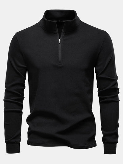 Azrael® | Quarter Zip Long Sleeve T-Shirt