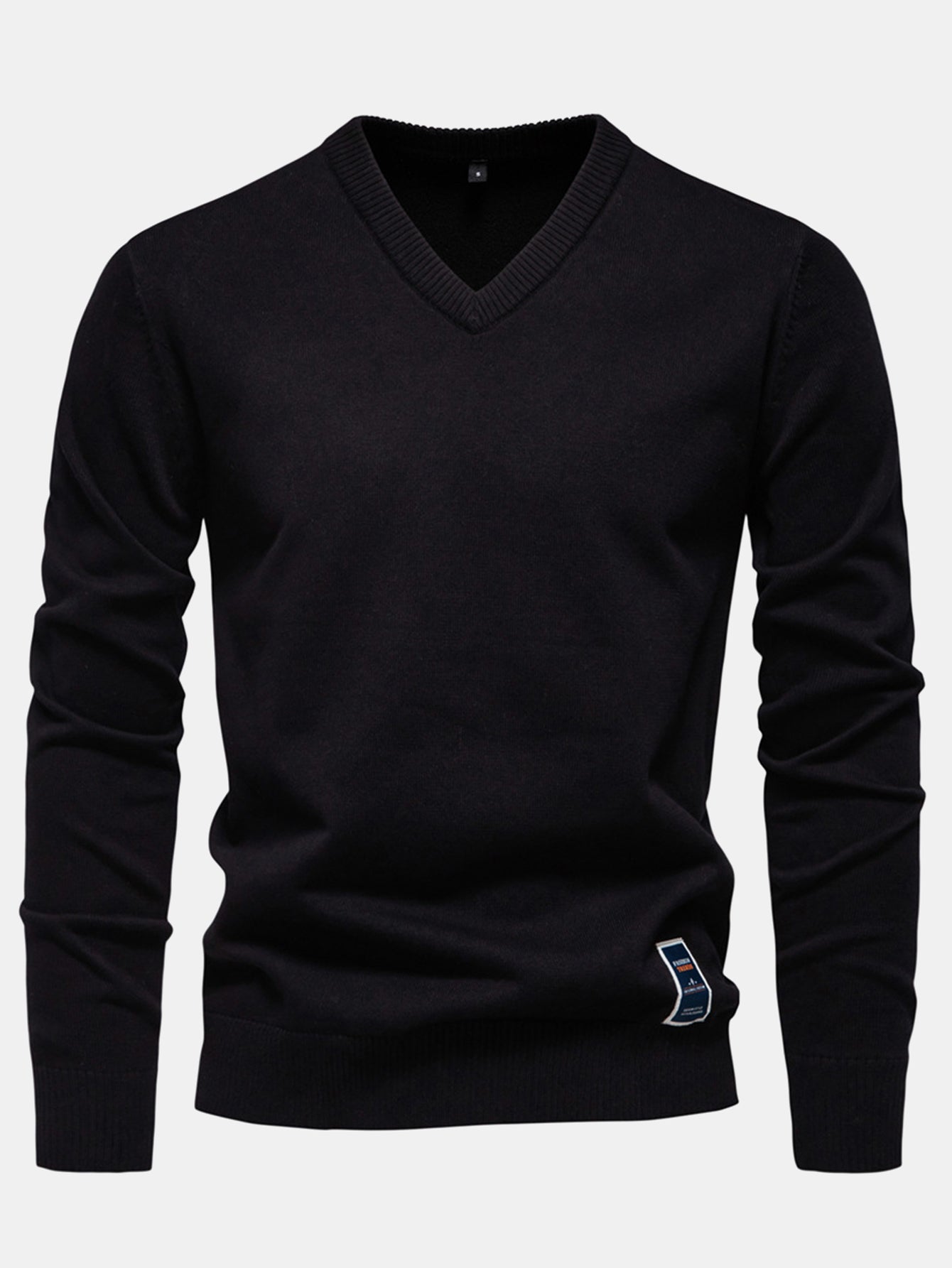 Giuliano® | Long Sleeve V-Neck Sweater