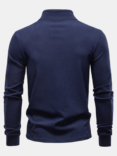 Azrael® | Quarter Zip Long Sleeve T-Shirt