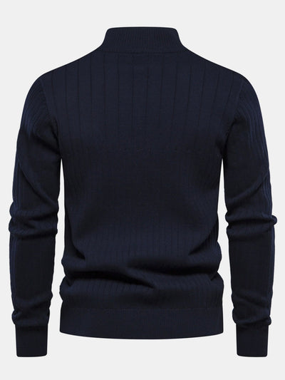Haroldo® | Stripe Quarter-Zip Sweater