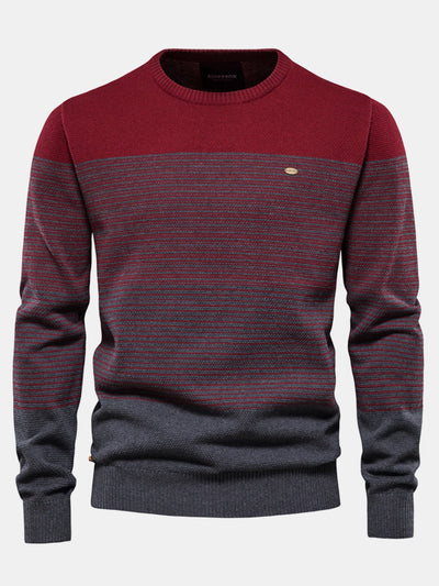 Gerardo® | Contrast Striped Sweater