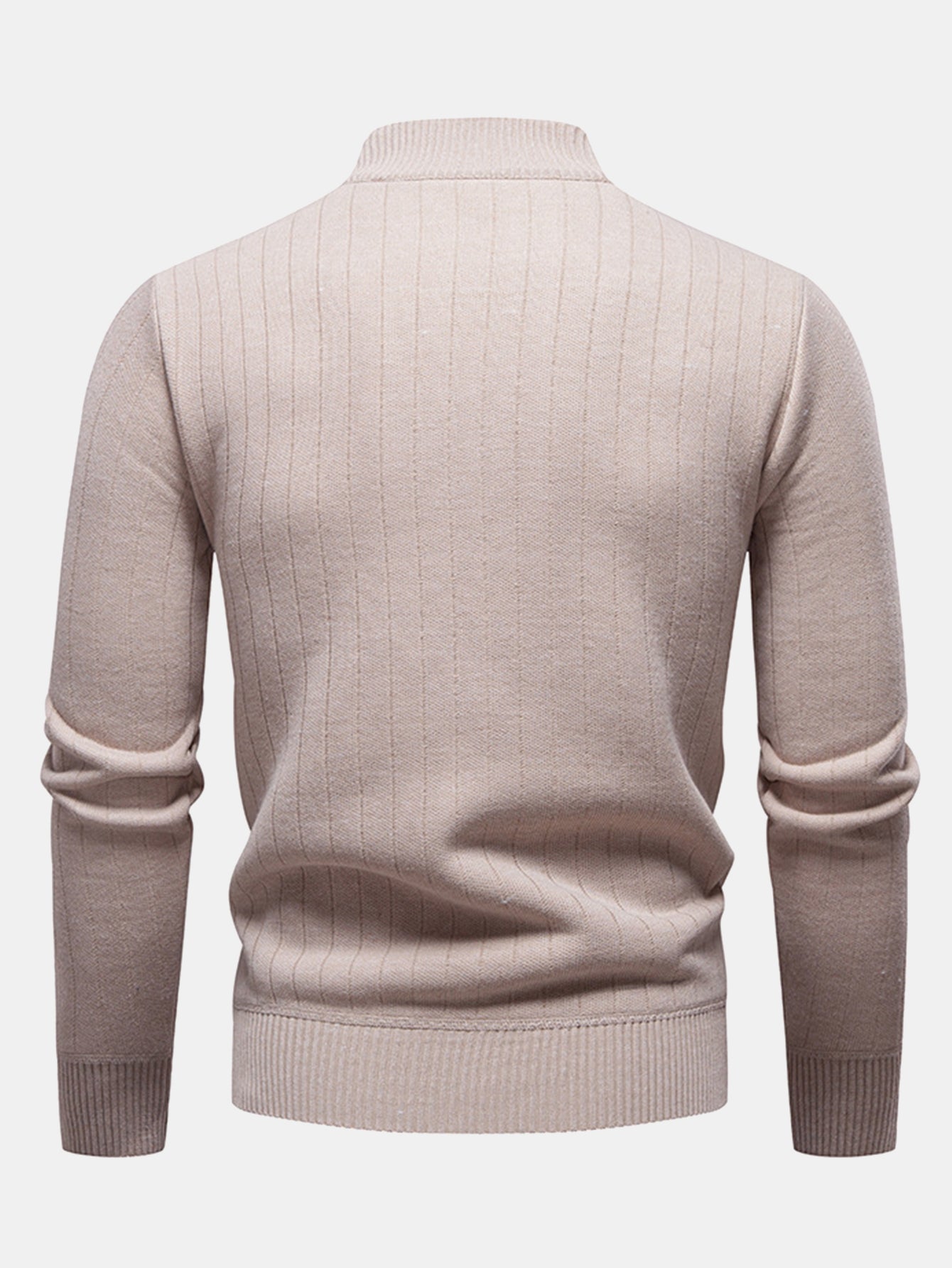 Aureliano® | Stripe Quarter Zip Sweater