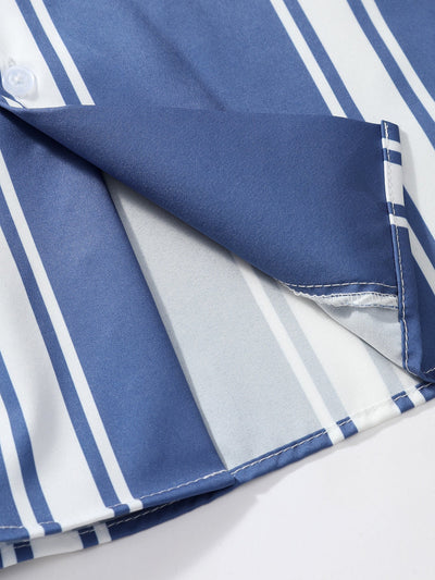 Armas® | Striped Print Revere Shirt