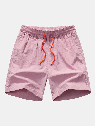 Valentín® | Leaf Print Button Up Shirt & Swim Shorts