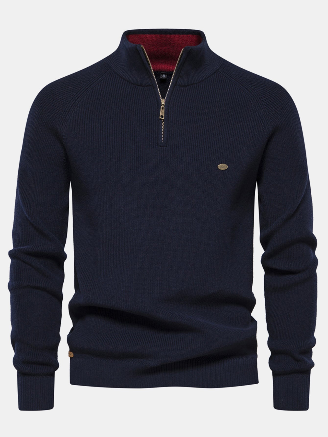 Gumersindo® | Raglan Sleeve Quarter-Zip Sweater