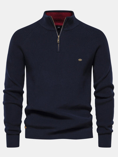 Gumersindo® | Raglan Sleeve Quarter-Zip Sweater