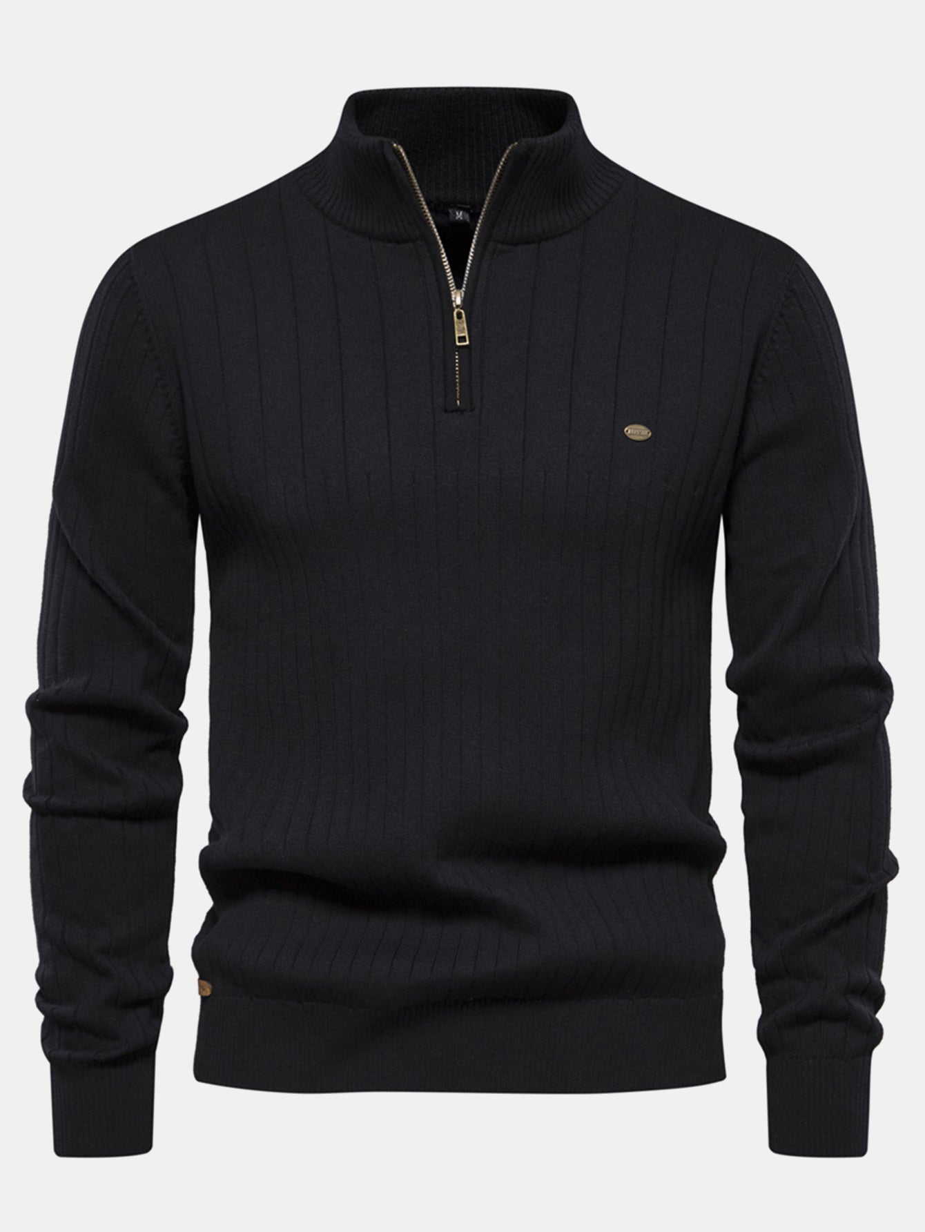 Haroldo® | Stripe Quarter-Zip Sweater
