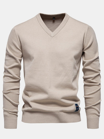 Giuliano® | Long Sleeve V-Neck Sweater