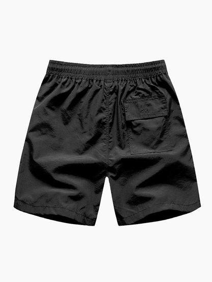 Adelelmo® | Leaf Print Button Up Shirt & Swim Shorts