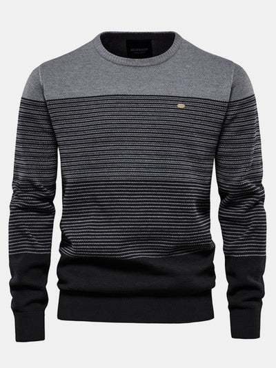 Gerardo® | Contrast Striped Sweater