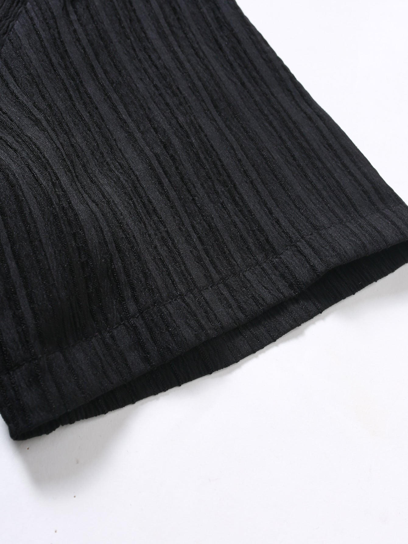 Humberto® | Wrinkled Texture Print Button Up Shirt