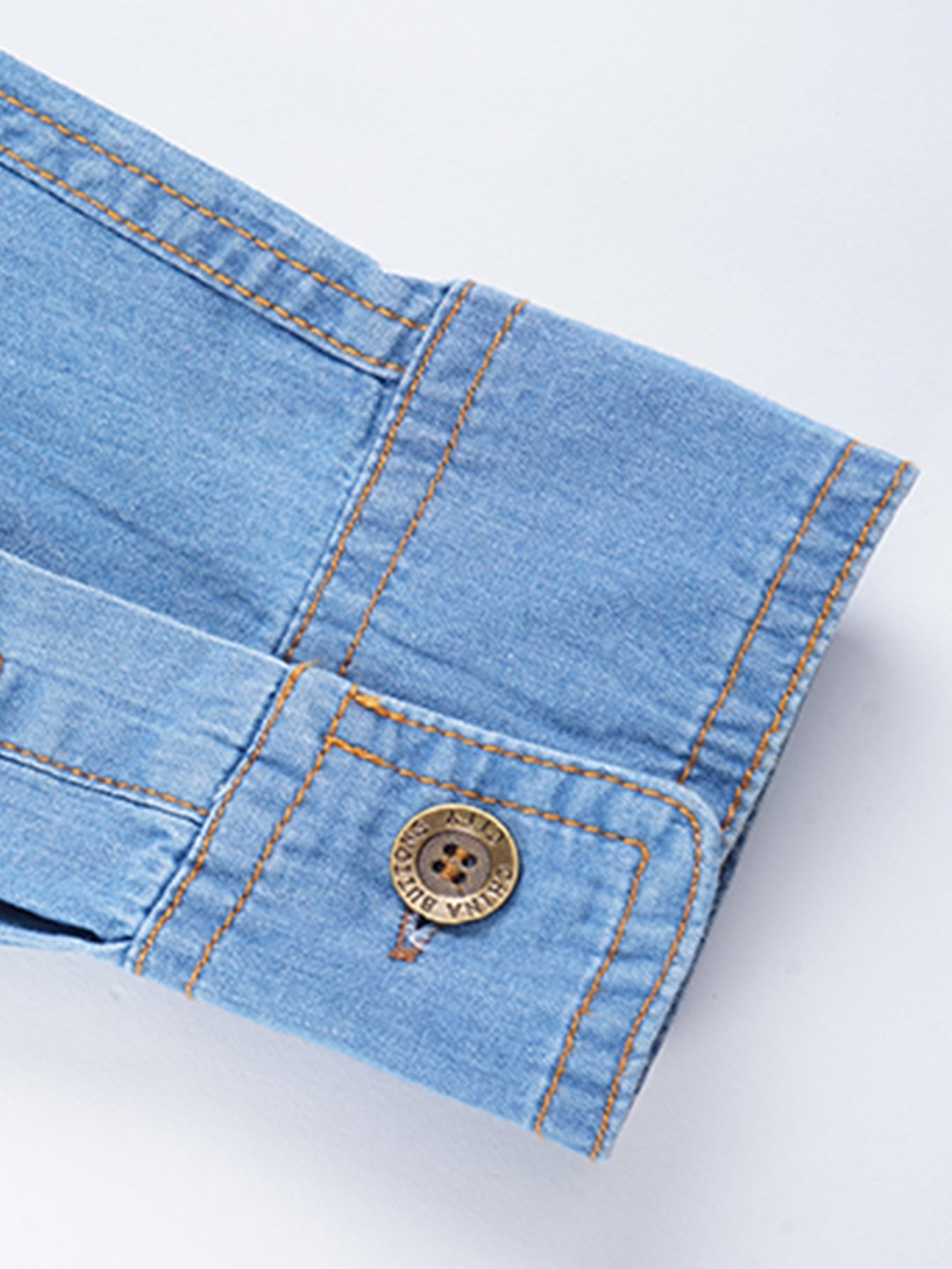 Fidel® | Washed Denim Shirt With Pockets