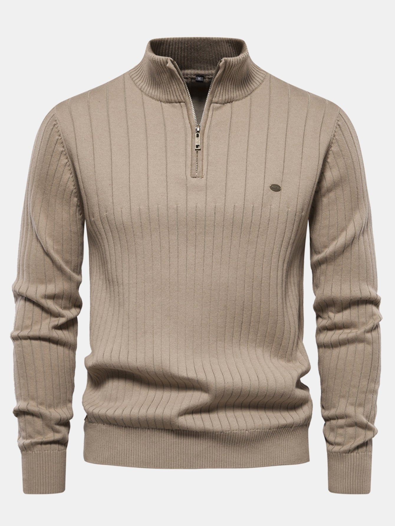 Haroldo® | Stripe Quarter-Zip Sweater