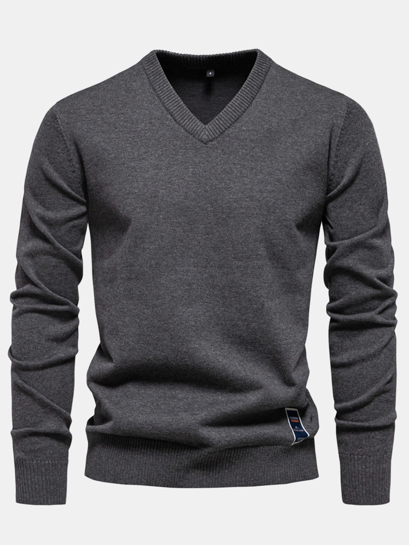 Giuliano® | Long Sleeve V-Neck Sweater