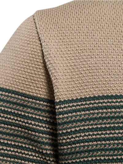 Gerardo® | Contrast Striped Sweater