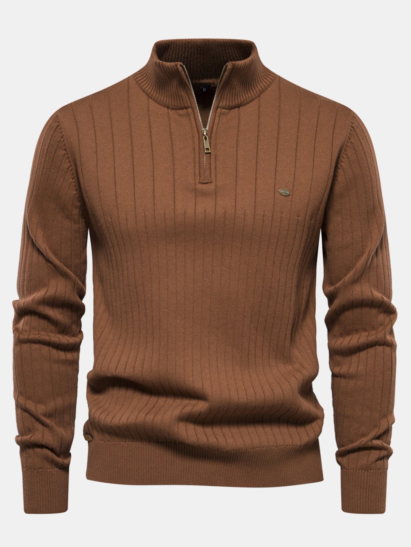 Haroldo® | Stripe Quarter-Zip Sweater