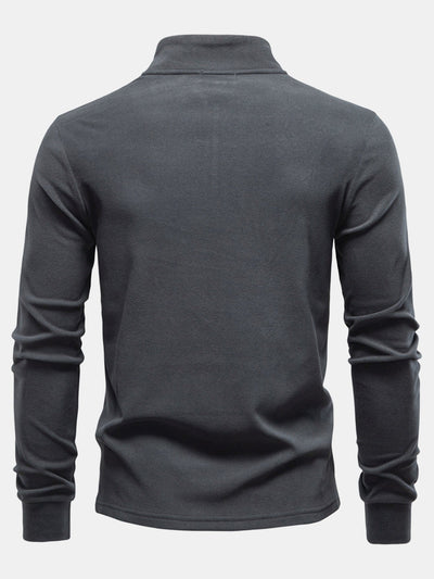 Azrael® | Quarter Zip Long Sleeve T-Shirt