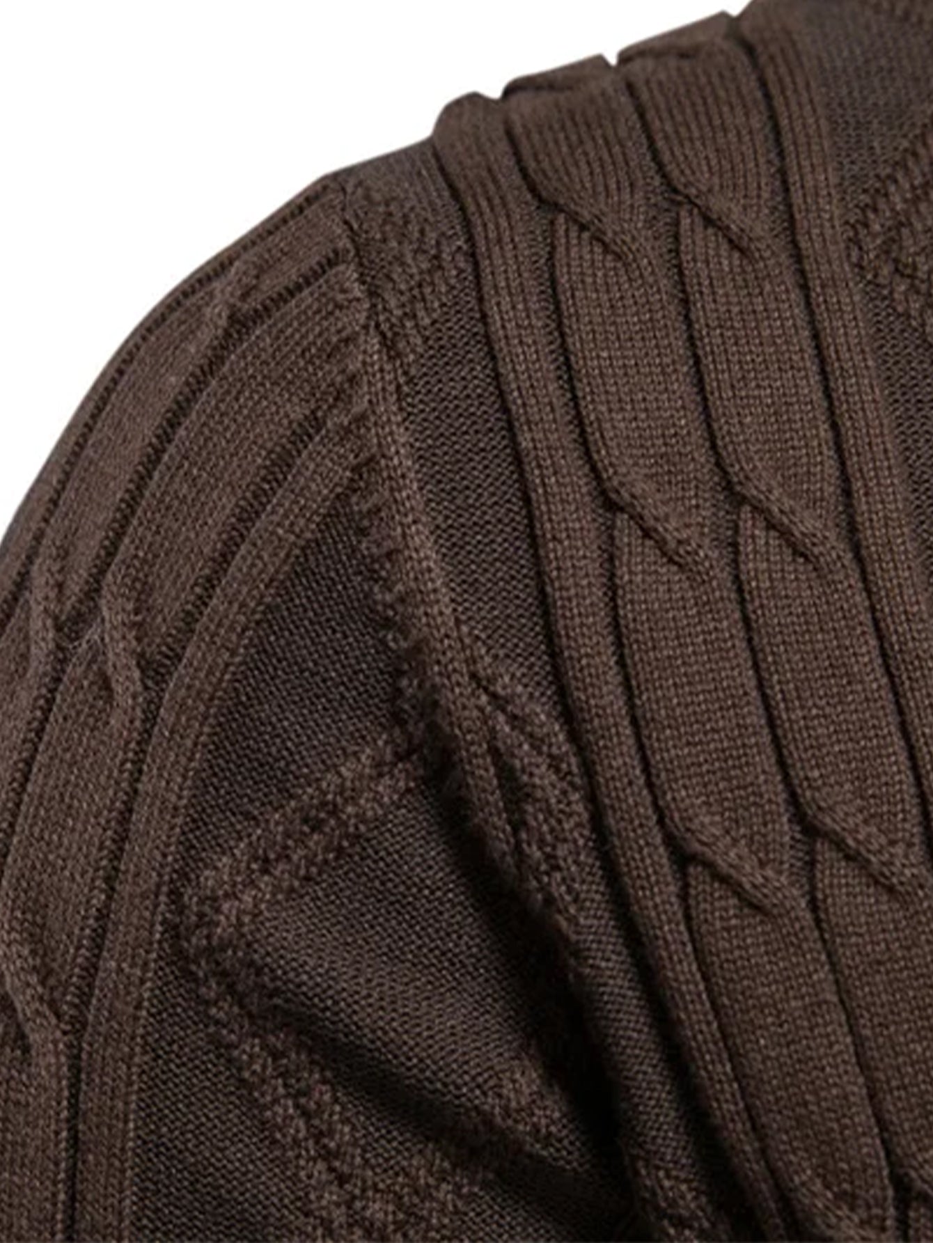 Donato® | Geometric Jacquard Shawl Collar Cardigan Sweater