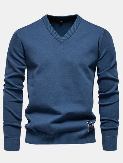 Giuliano® | Long Sleeve V-Neck Sweater
