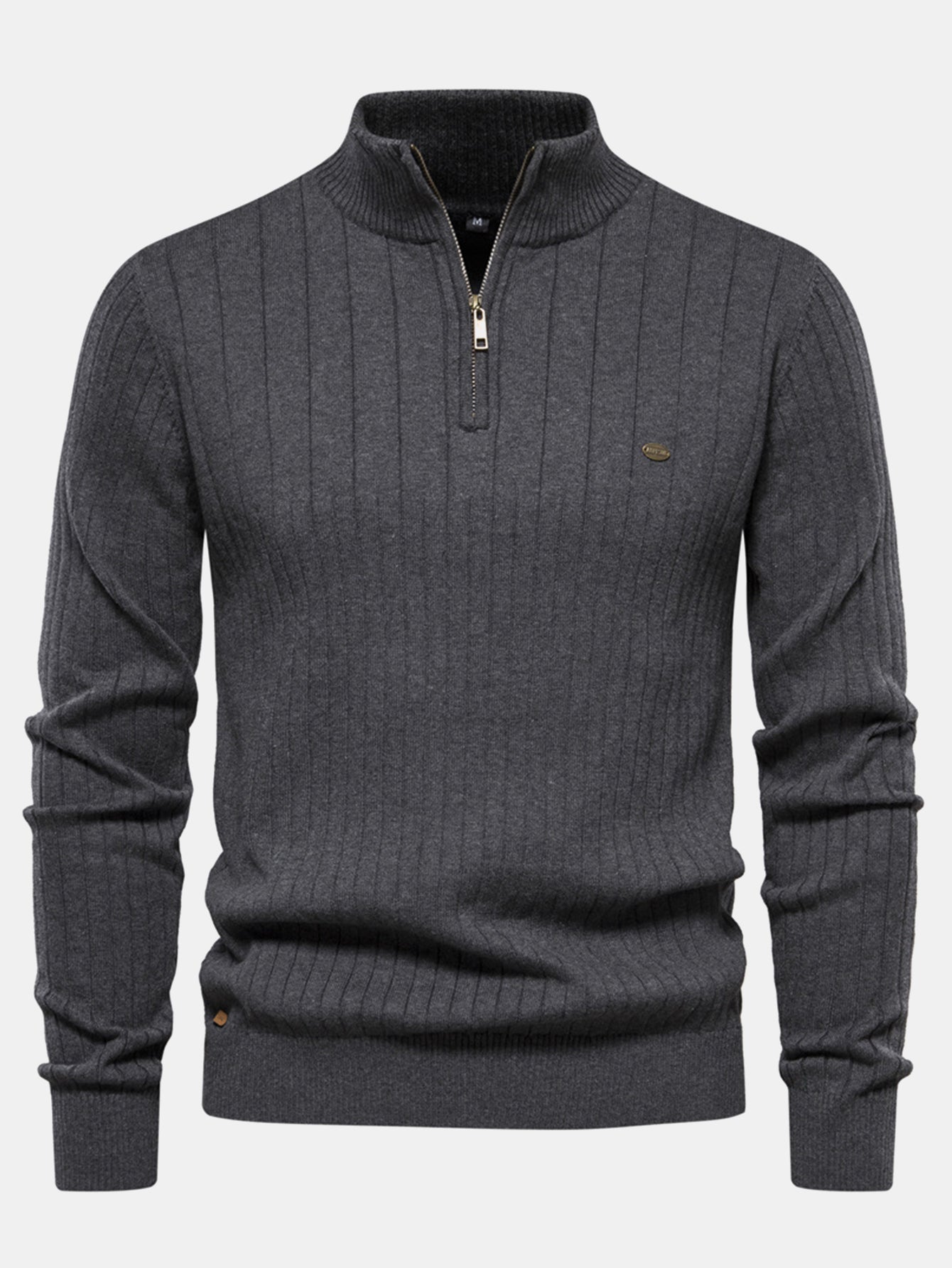 Haroldo® | Stripe Quarter-Zip Sweater
