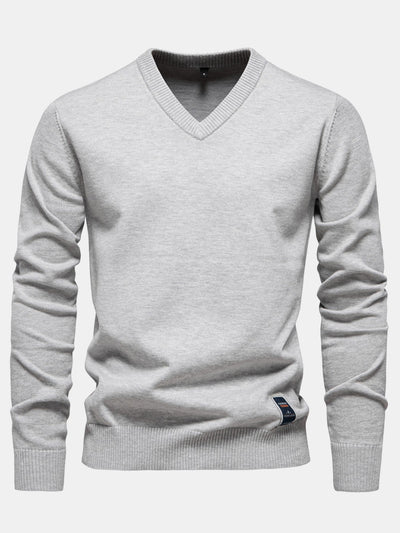 Giuliano® | Long Sleeve V-Neck Sweater