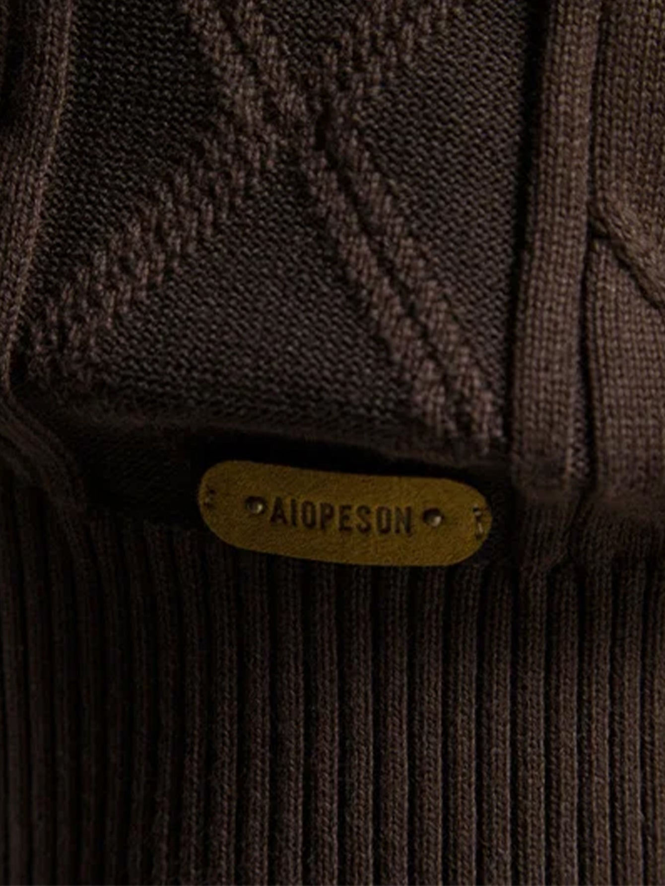 Donato® | Geometric Jacquard Shawl Collar Cardigan Sweater