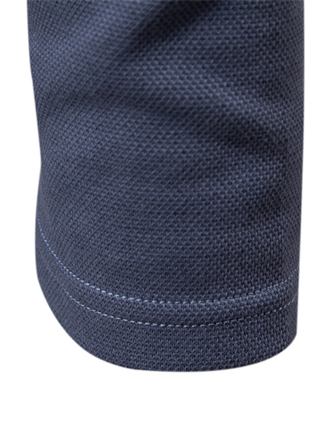 William | Long Sleeved V-Neck Polo Shirt