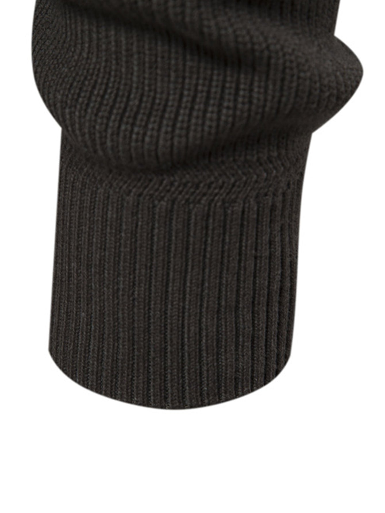 Dume® | Color Block Zipper Stand Collar Sweater