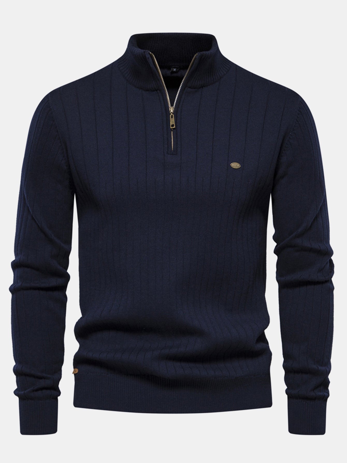 Haroldo® | Stripe Quarter-Zip Sweater