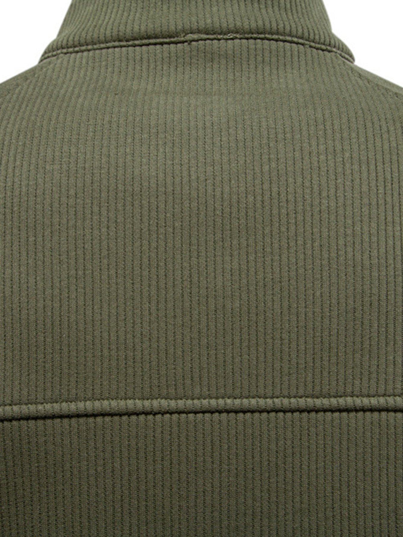 Gareth® | Ribbed Raglan Sleeve Quarter Zip Sweatshirt