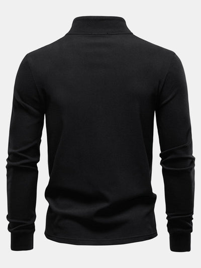 Azrael® | Quarter Zip Long Sleeve T-Shirt