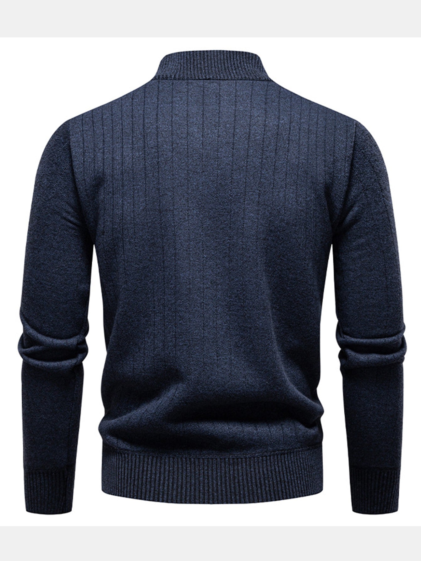 Aureliano® | Stripe Quarter Zip Sweater