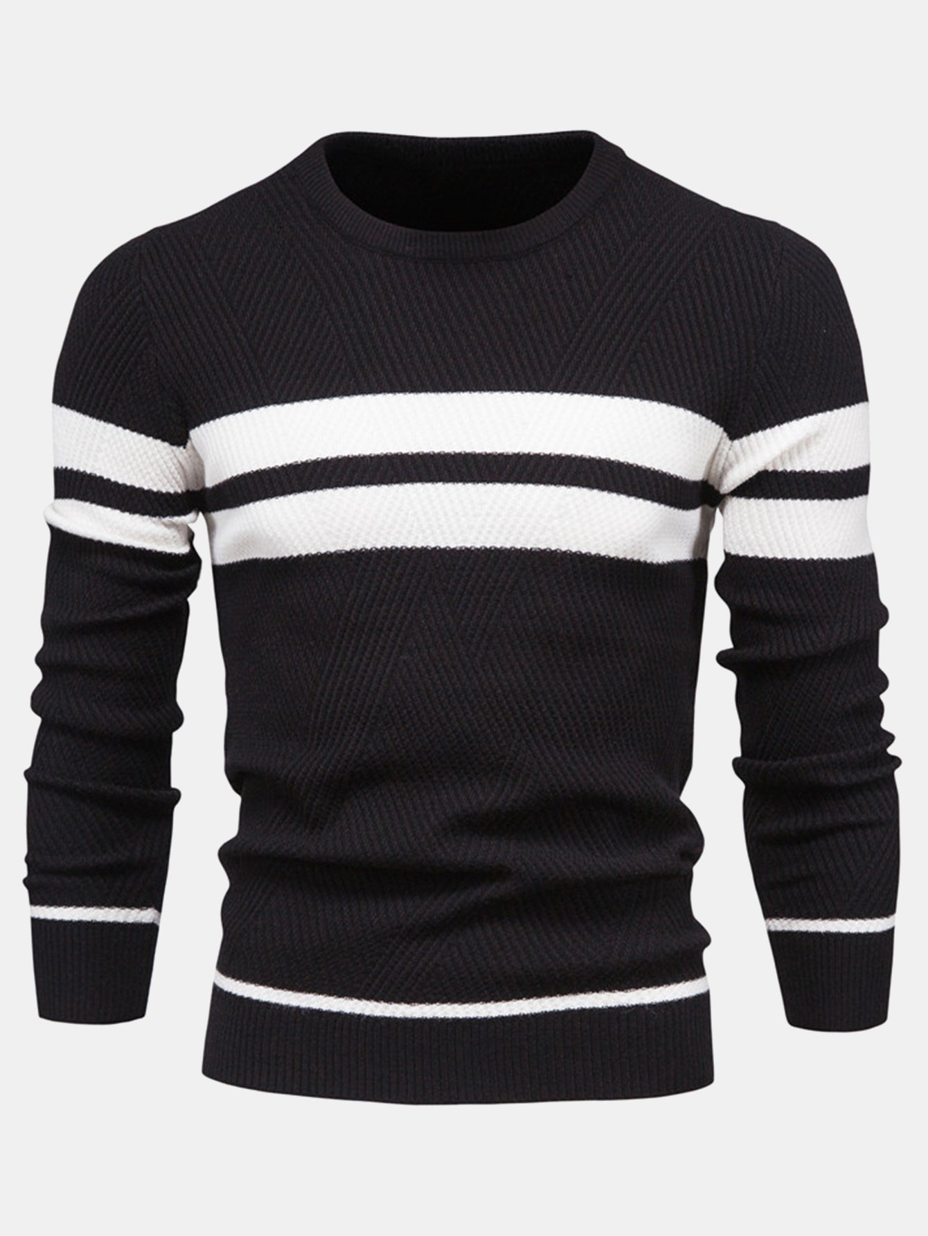 Gordiano® | Stripe Crew Neck Sweater