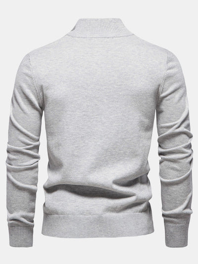 Hal® | Stripe Quarter-Zip Sweater