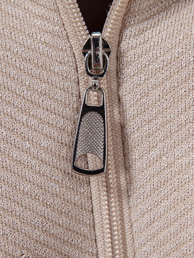 Aureliano® | Stripe Quarter Zip Sweater