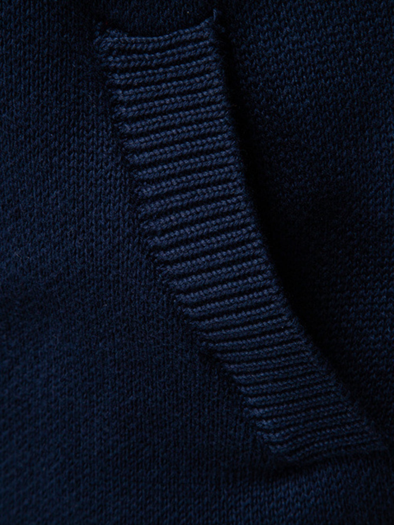 Drago® | Geometry Jacquard Zipper Stand Collar Sweater