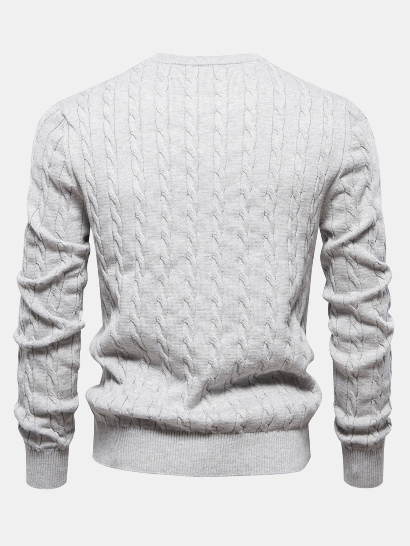 Elías® | Giraffe Embroidery Twist Jacquard Sweater