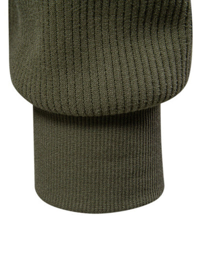 Gareth® | Ribbed Raglan Sleeve Quarter Zip Sweatshirt