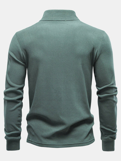Azrael® | Quarter Zip Long Sleeve T-Shirt