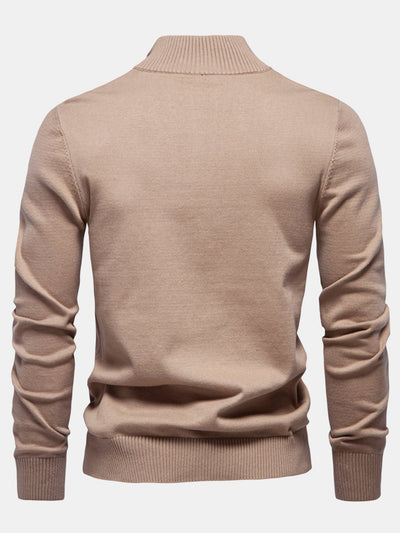 Hal® | Stripe Quarter-Zip Sweater