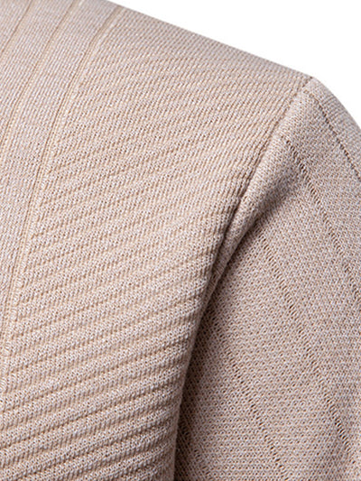 Aureliano® | Stripe Quarter Zip Sweater