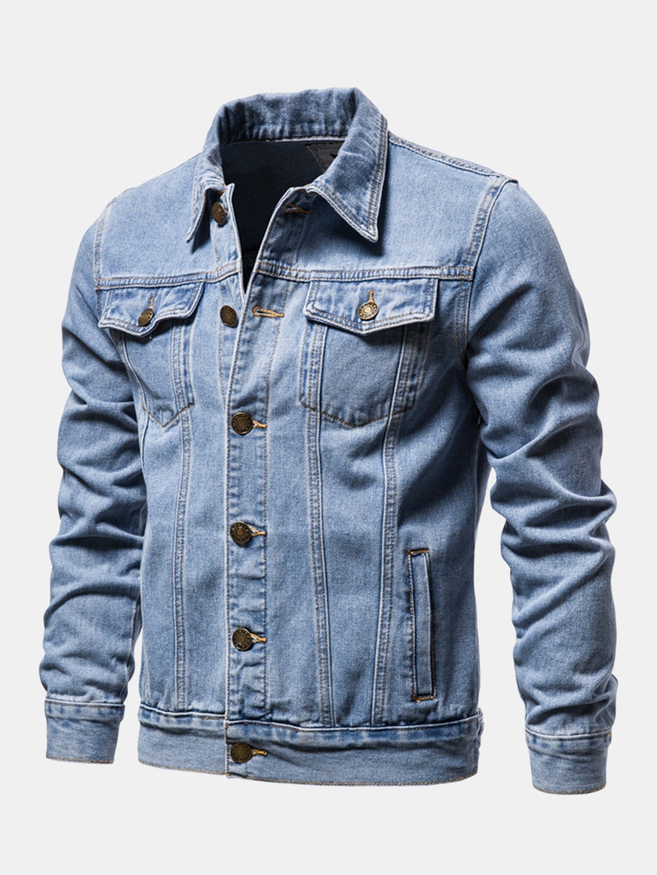 Everardo® | Washed Denim Jacket
